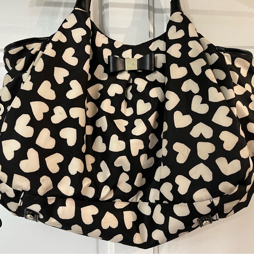 Kate Spade Hearts Diaper Bag